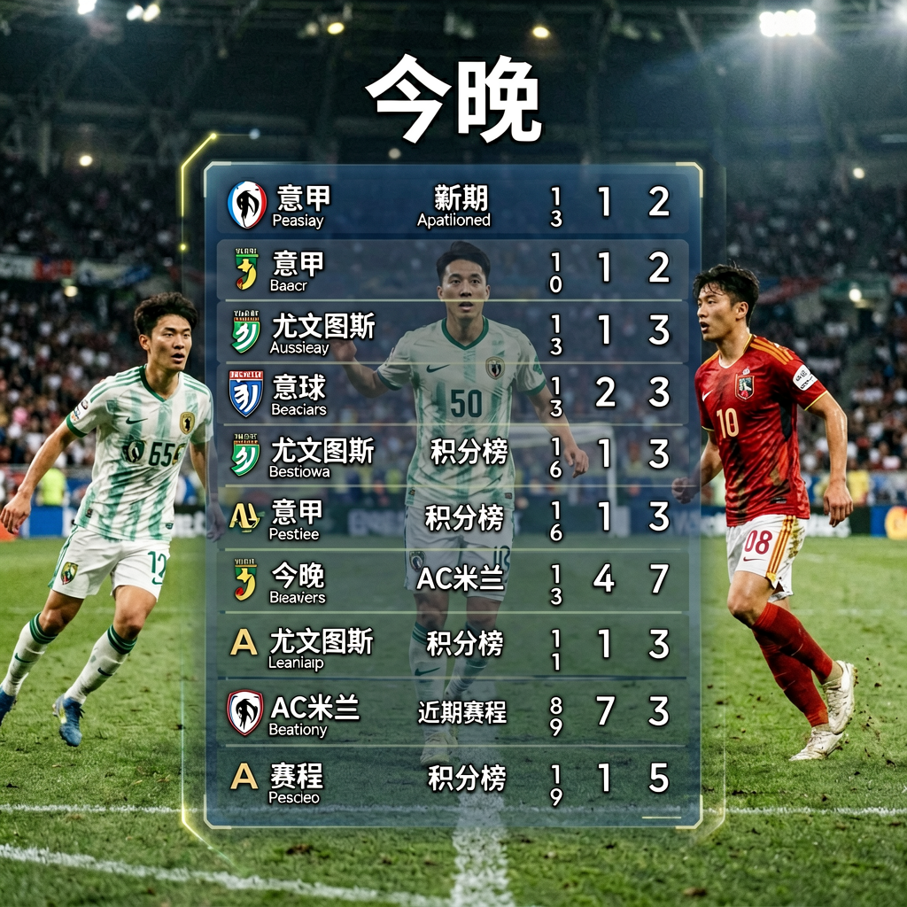 赛程安排表